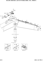 BOOM GREASE LUB SYSTEM(5.68M,STD,-#0097)