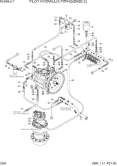 PILOT HYDRAULIC PIPING(BASE 2)