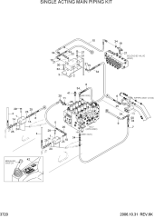 SINGLE ACTING MAIN PIPING KIT