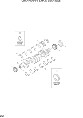 CRANKSHAFT & MAIN BEARINGS