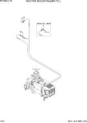 HEATER MOUNTING(#0175-)