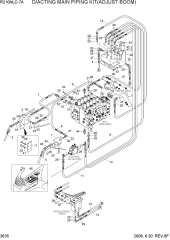D/ ACTING MAIN PIPING KIT(ADJUST BOOM)