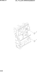 OIL FILLER ARRANGEMENT