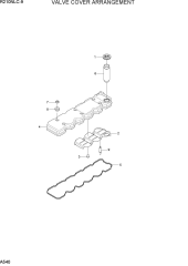 VALVE COVER ARRANGEMENT