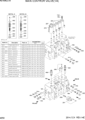 MAIN CONTROL VALVE(1/4)