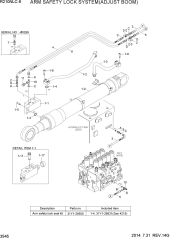 ARM SAFETY LOCK SYSTEM(ADJUST BOOM)
