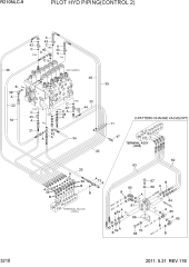 PILOT HYD PIPING(CONTROL 2)