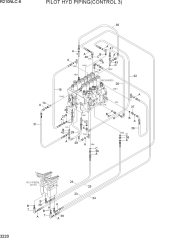 PILOT HYD PIPING(CONTROL 3)