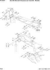 BOOM MOUNTING(ADJUST BOOM, -#0206)