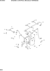 ENGINE CONTROL MODULE HARNESS
