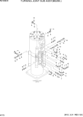 TURNING JOINT SUB ASSY(#0286-)