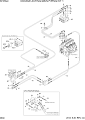 DOUBLE ACTING MAIN PIPING KIT 1