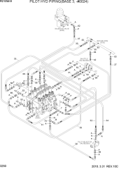 PILOT HYD PIPING(BASE 3, -#0024)