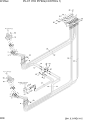 PILOT HYD PIPING(CONTROL 1)