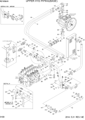UPPER HYD PIPING(BASE)