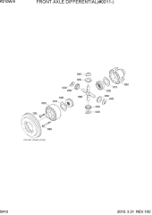 FRONT AXLE DIFFERENTIAL(#0011-)