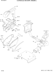 CONSOLE BOX(RH, #0258-)