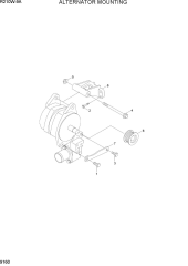 ALTERNATOR MOUNTING