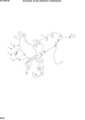 ENGINE ECM WIRING HARNESS