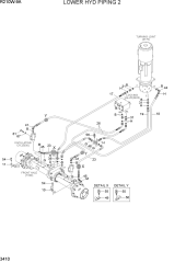 LOWER HYD PIPING 2