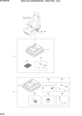 SEAT(SUSPENSION, HEATED, 2/2)