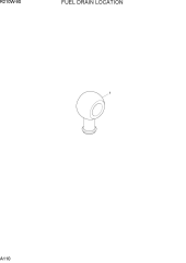 FUEL DRAIN LOCATION