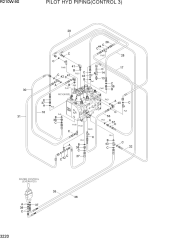 PILOT HYD PIPING(CONTROL 3)