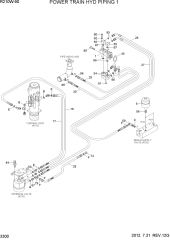 POWER TRAIN HYD PIPING 1