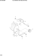 ALTERNATOR MOUNTNG