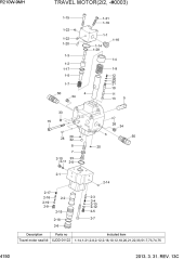 TRAVEL MOTOR(2/2, -#0003)