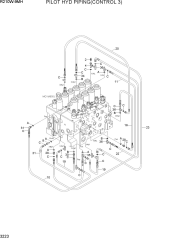 PILOT HYD PIPING(CONTROL 3)