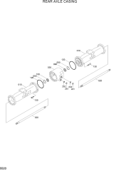 REAR AXLE CASING