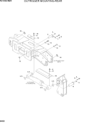 OUTRIGGER MOUNTING(REAR)