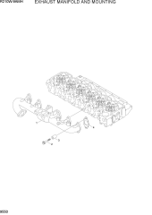 EXHAUST MANIFOLD AND MOUNTING