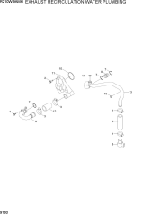 EXHAUST RECIRCULATION WATER PLUMBING