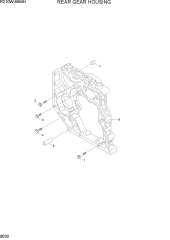 REAR GEAR HOUSING