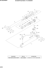 DOZER BLADE CYLINDER
