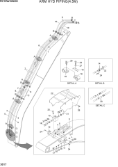 ARM HYD PIPING (4.5M)