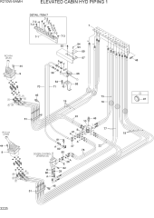 ELEVATED CABIN HYD PIPING 1