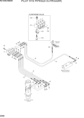 PILOT HYD PIPING (4 OUTRIGGER)