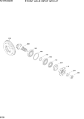 FRONT AXLE INPUT GROUP