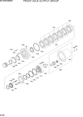 FRONT AXLE OUTPUT GROUP
