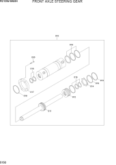 FRONT AXLE STEERING GEAR