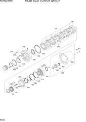 REAR AXLE OUTPUT GROUP