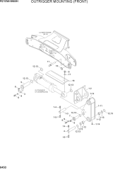 OUTRIGGER MOUNTING (FRONT)