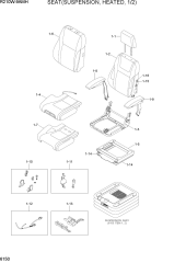 SEAT(SUSPENSION, HEATED, 1/2)