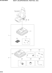 SEAT(SUSPENSION, HEATED, 2/2)