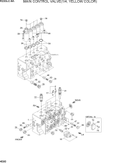 MAIN CONTROL VALVE(1/4, YELLOW COLOR)