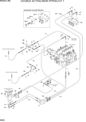 DOUBLE ACTING MAIN PIPING KIT 1