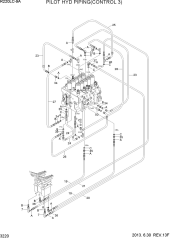 PILOT HYD PIPING(CONTROL 3)